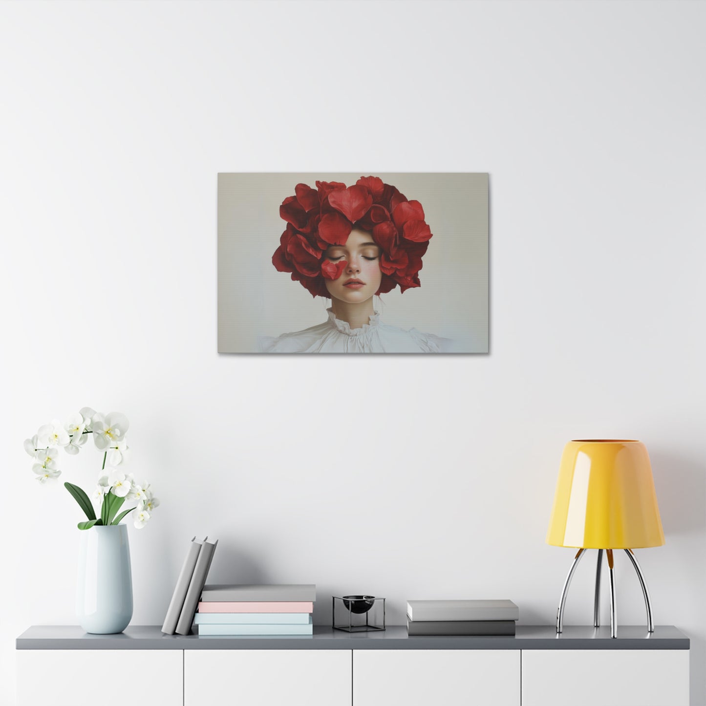 Flower Head Canvas