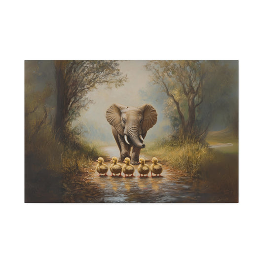 Dean & Ducks 2 Canvas