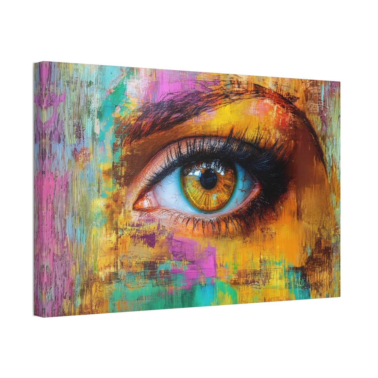 Abstract Eye 4 Canvas