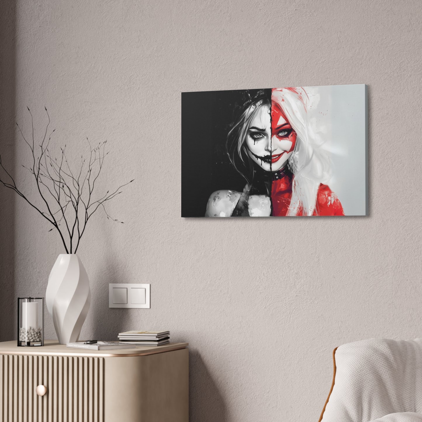 Female Joker 2 Canvas