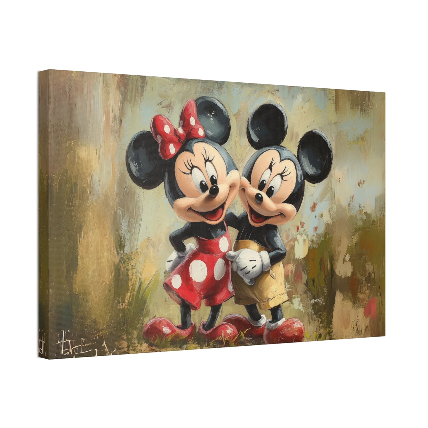 Favorite Mice Couple Canvas