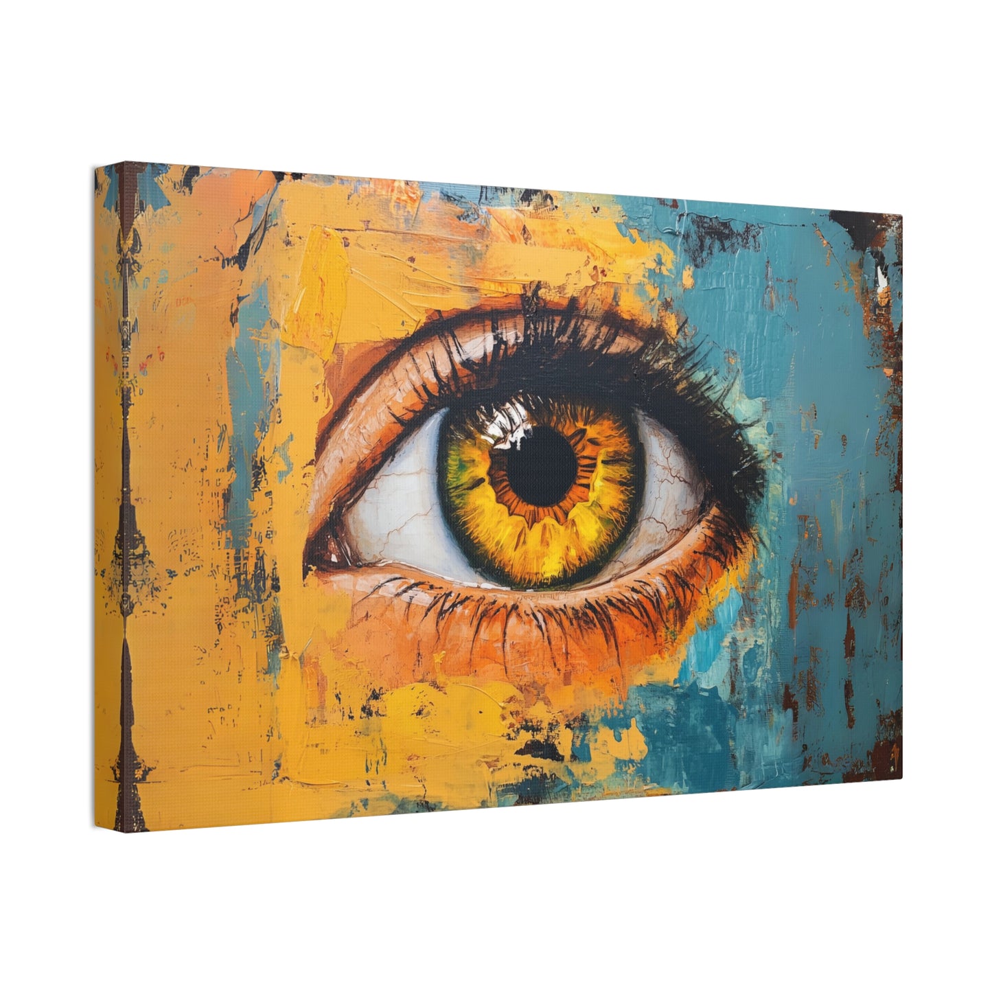 Abstract Eye 3 Canvas