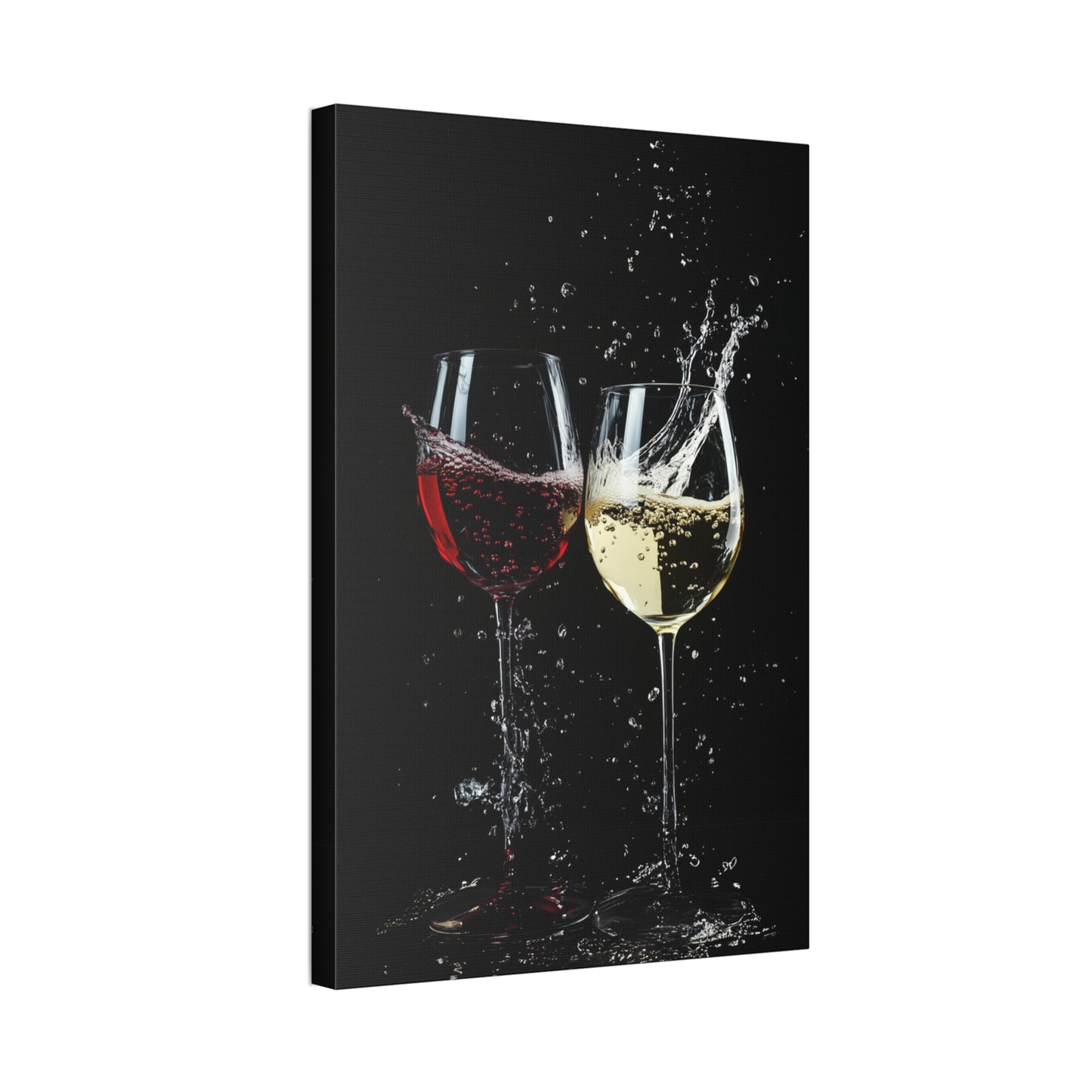 Tall Wine Glasses Canvas