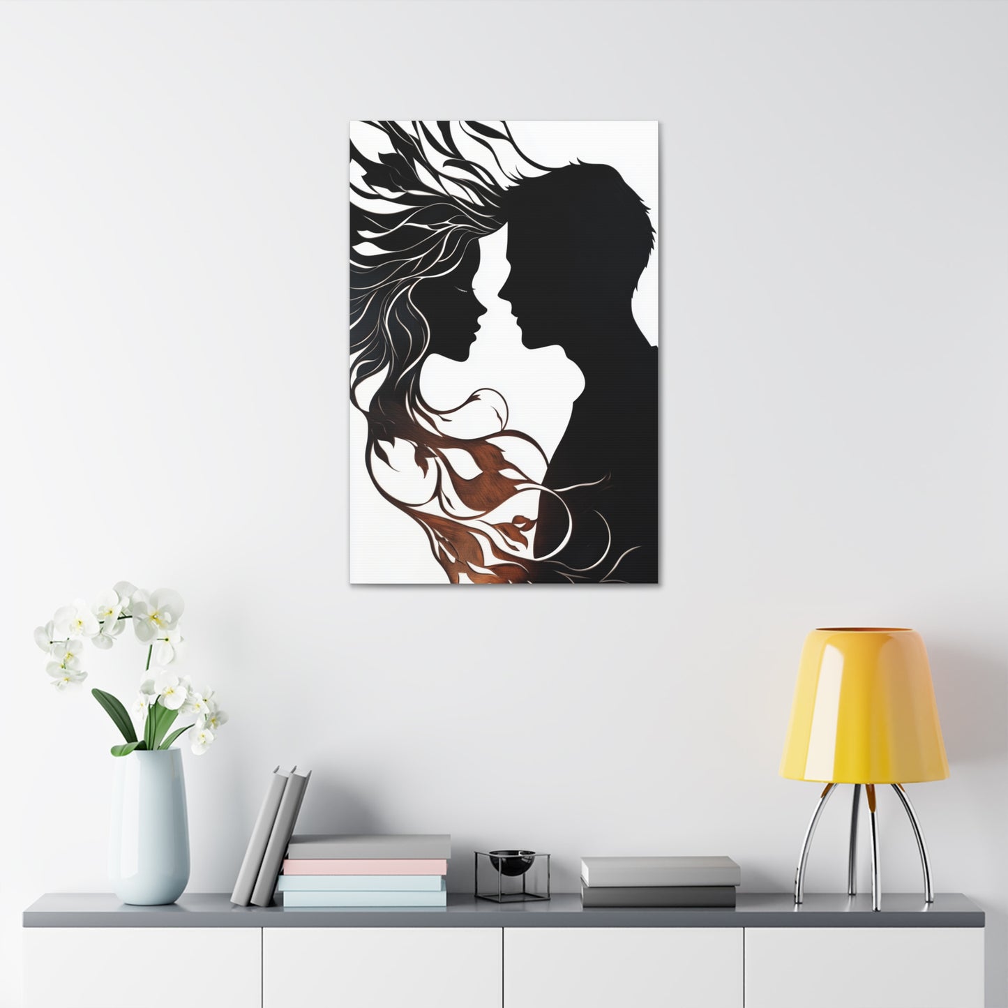 Shadow Embrace Canvas