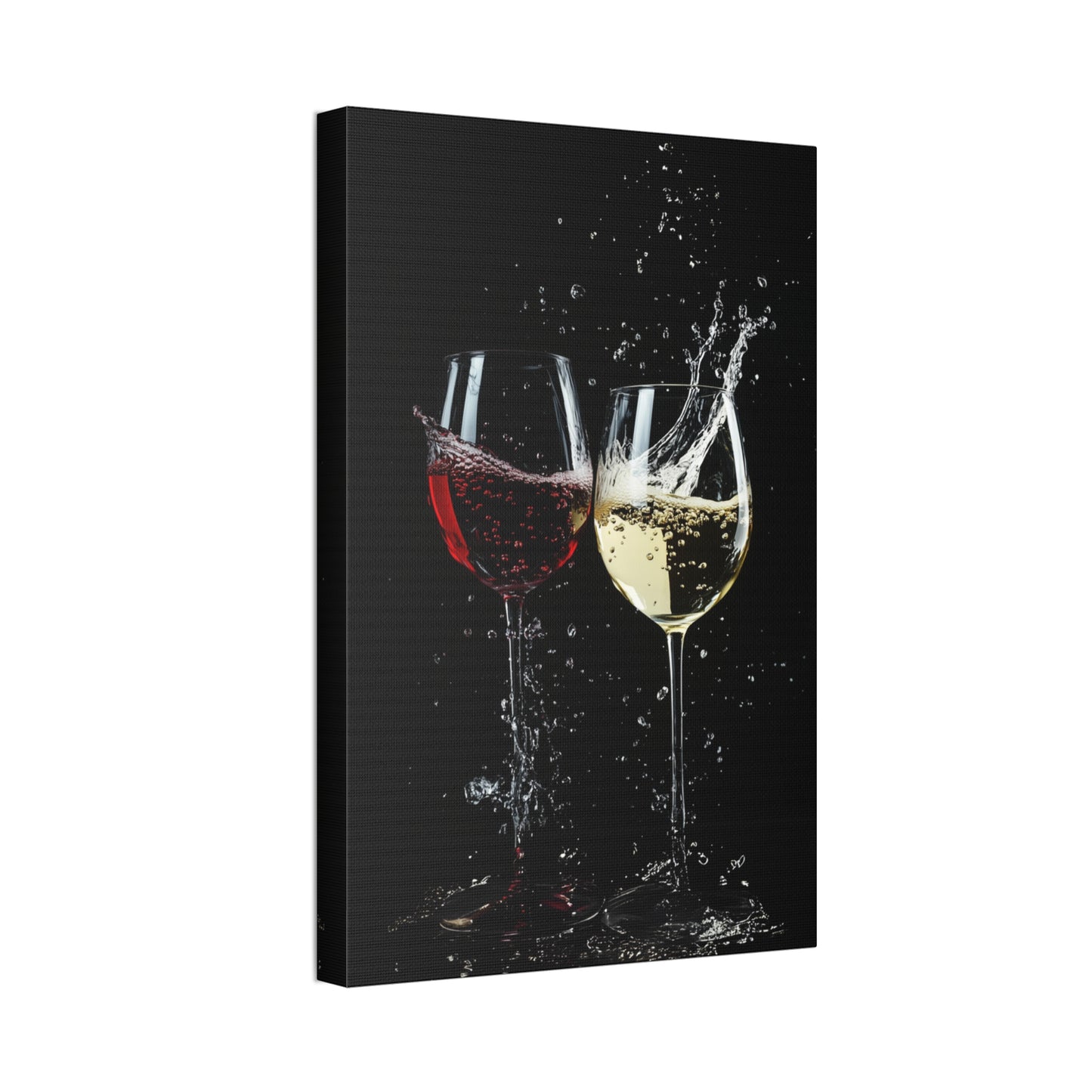 Tall Wine Glasses Canvas