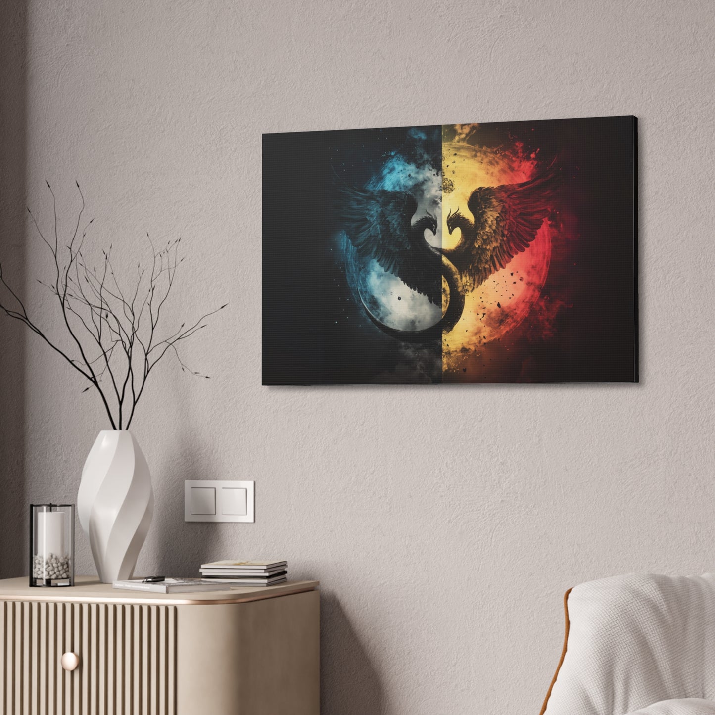 Fire & Ice 1 Canvas