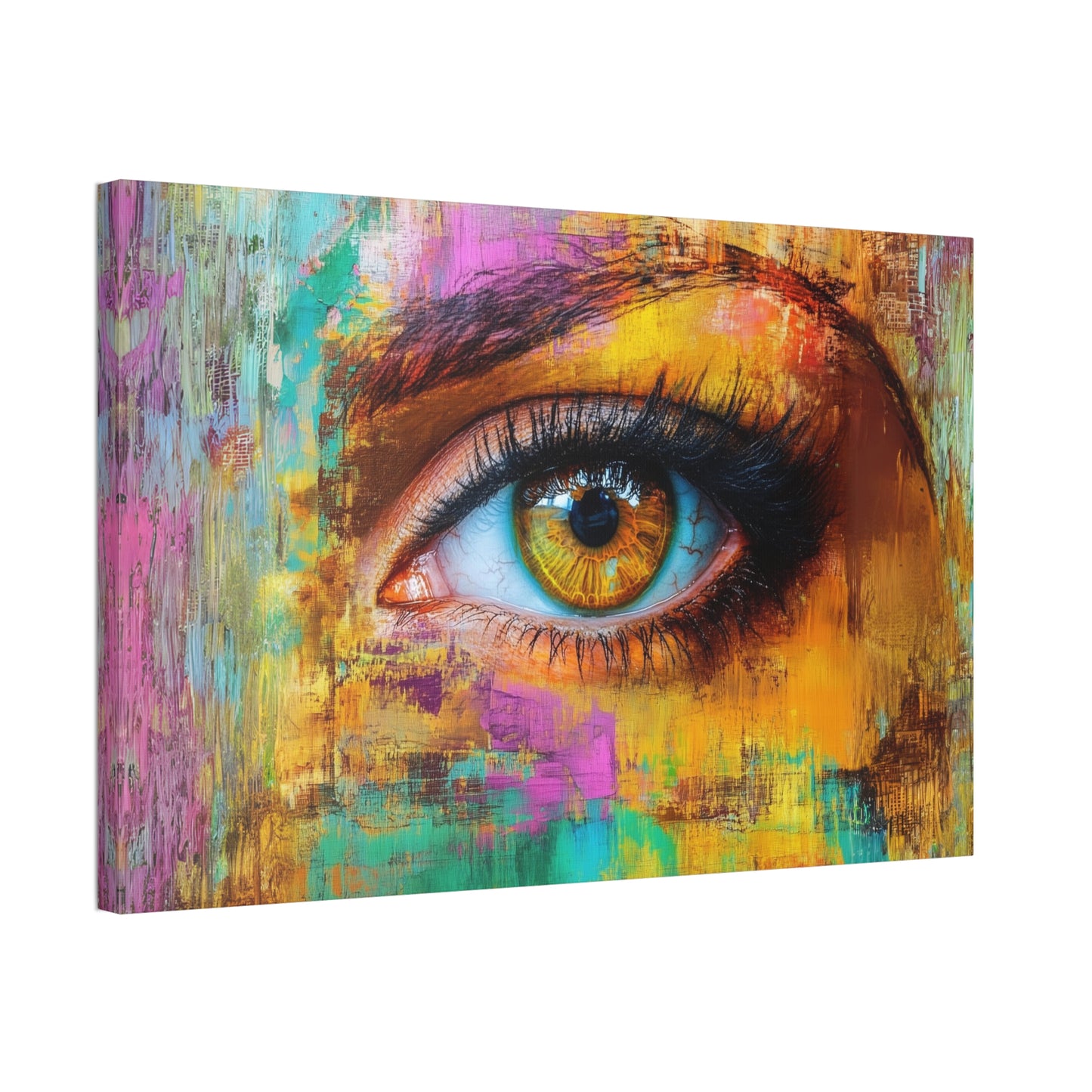 Abstract Eye 4 Canvas