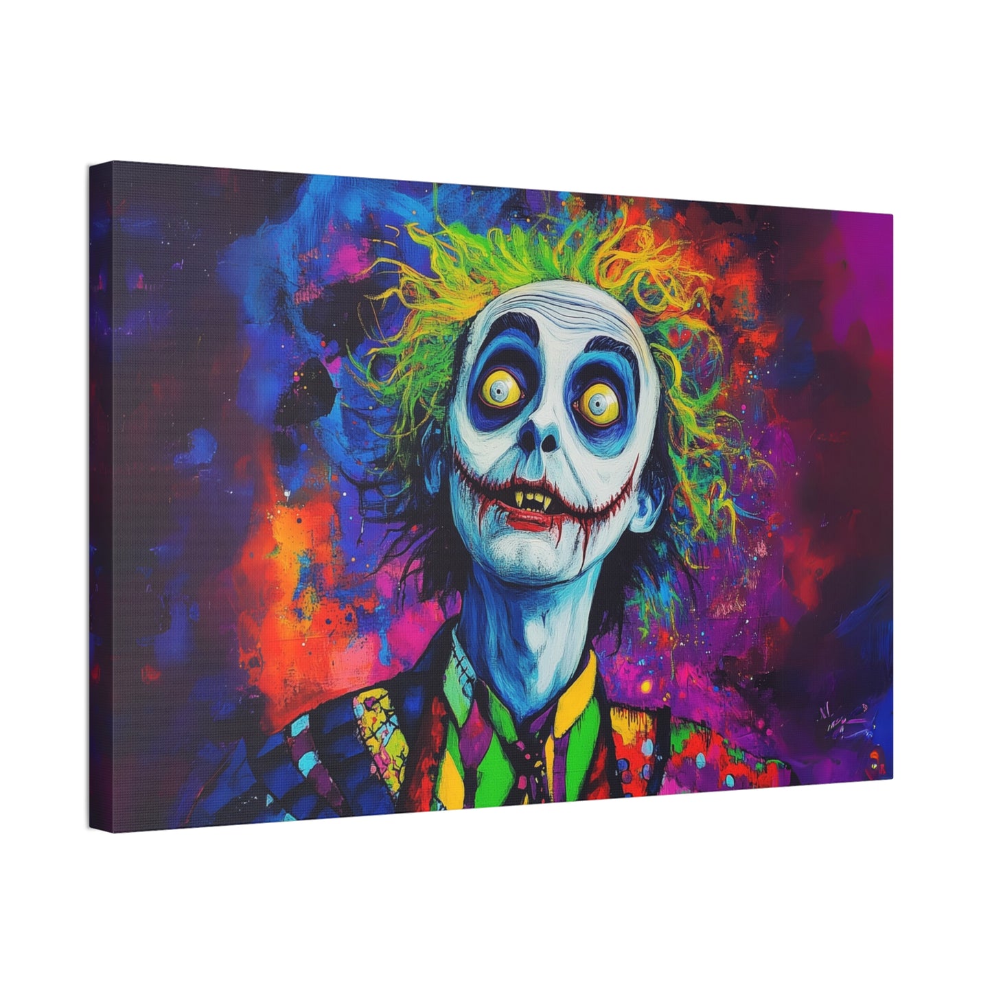 Animated Beetlejuice Canvas