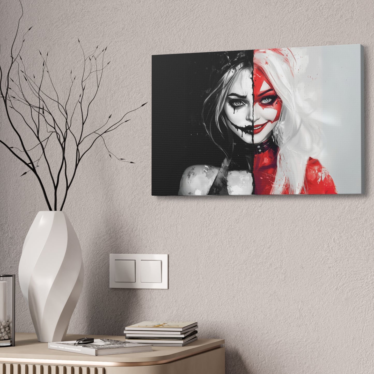 Female Joker 2 Canvas