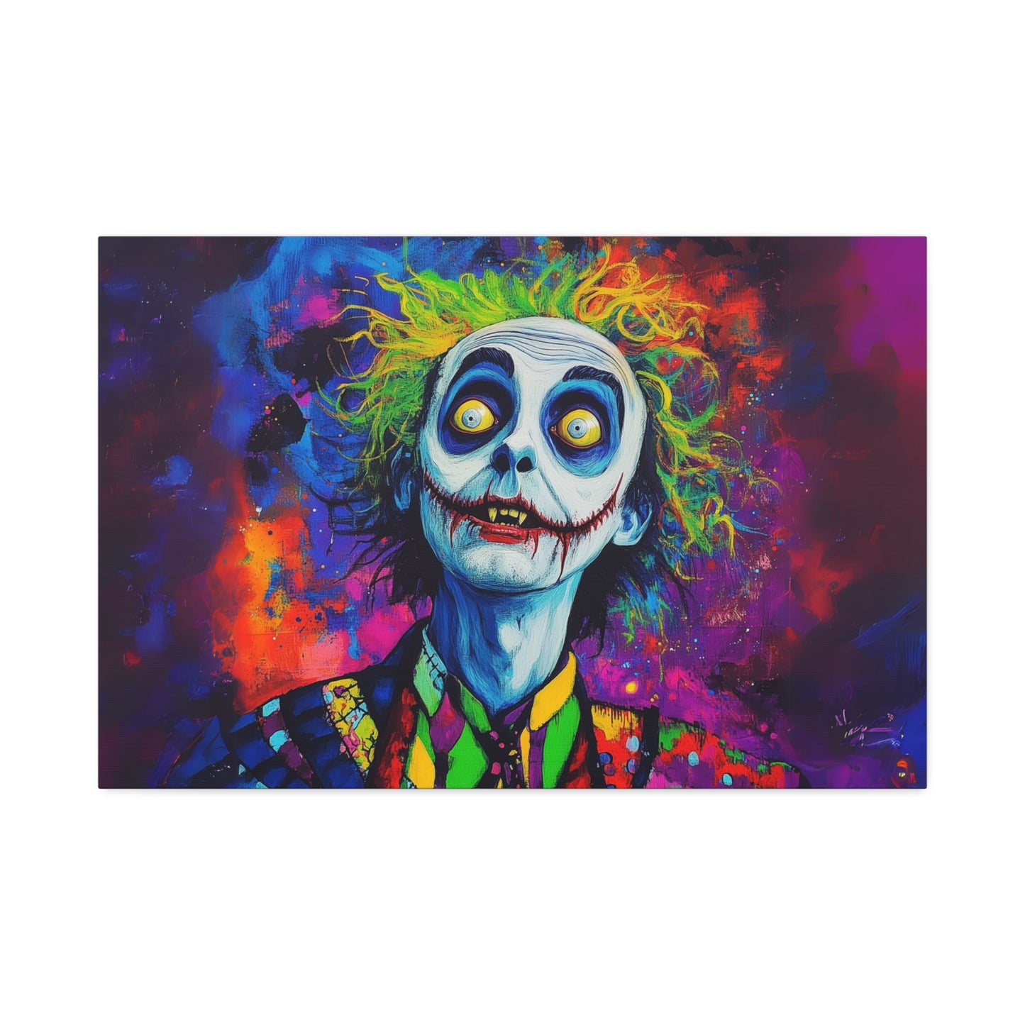 Animated Beetlejuice Canvas