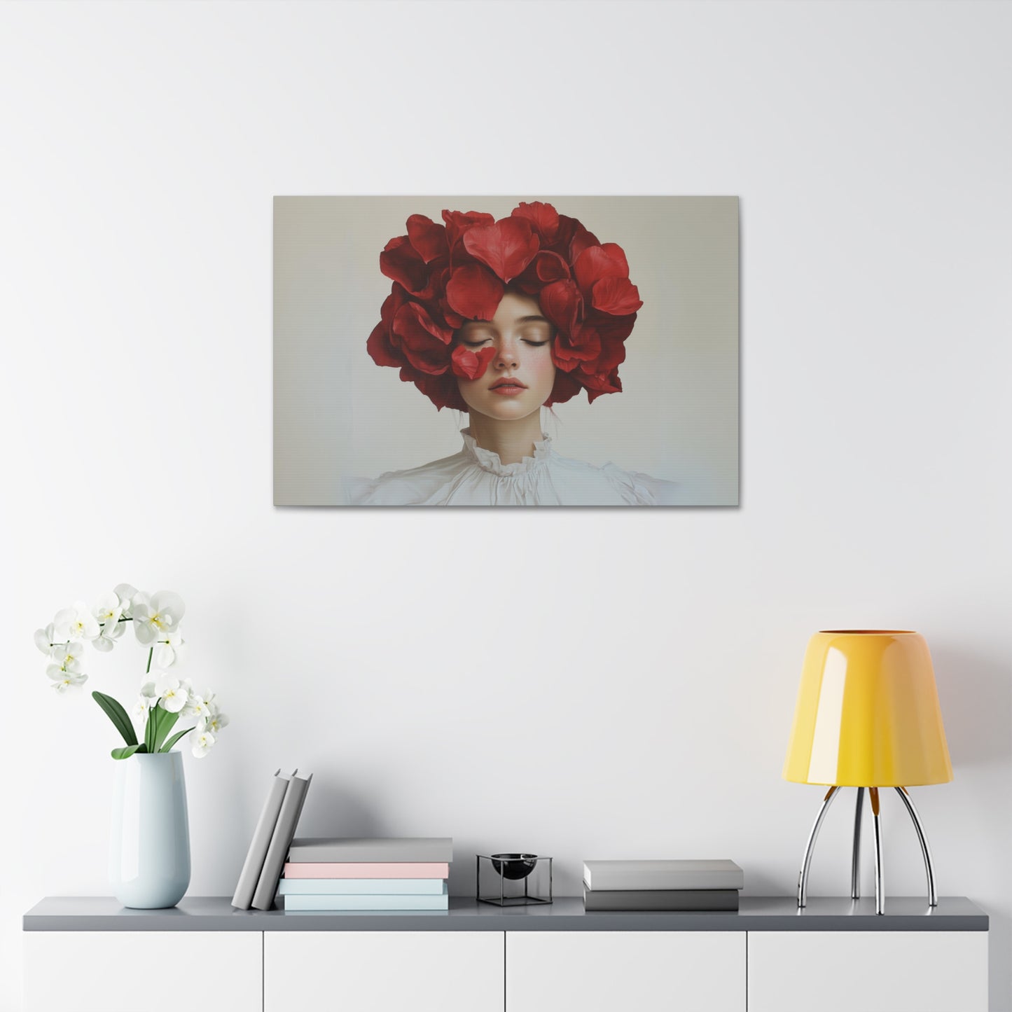 Flower Head Canvas