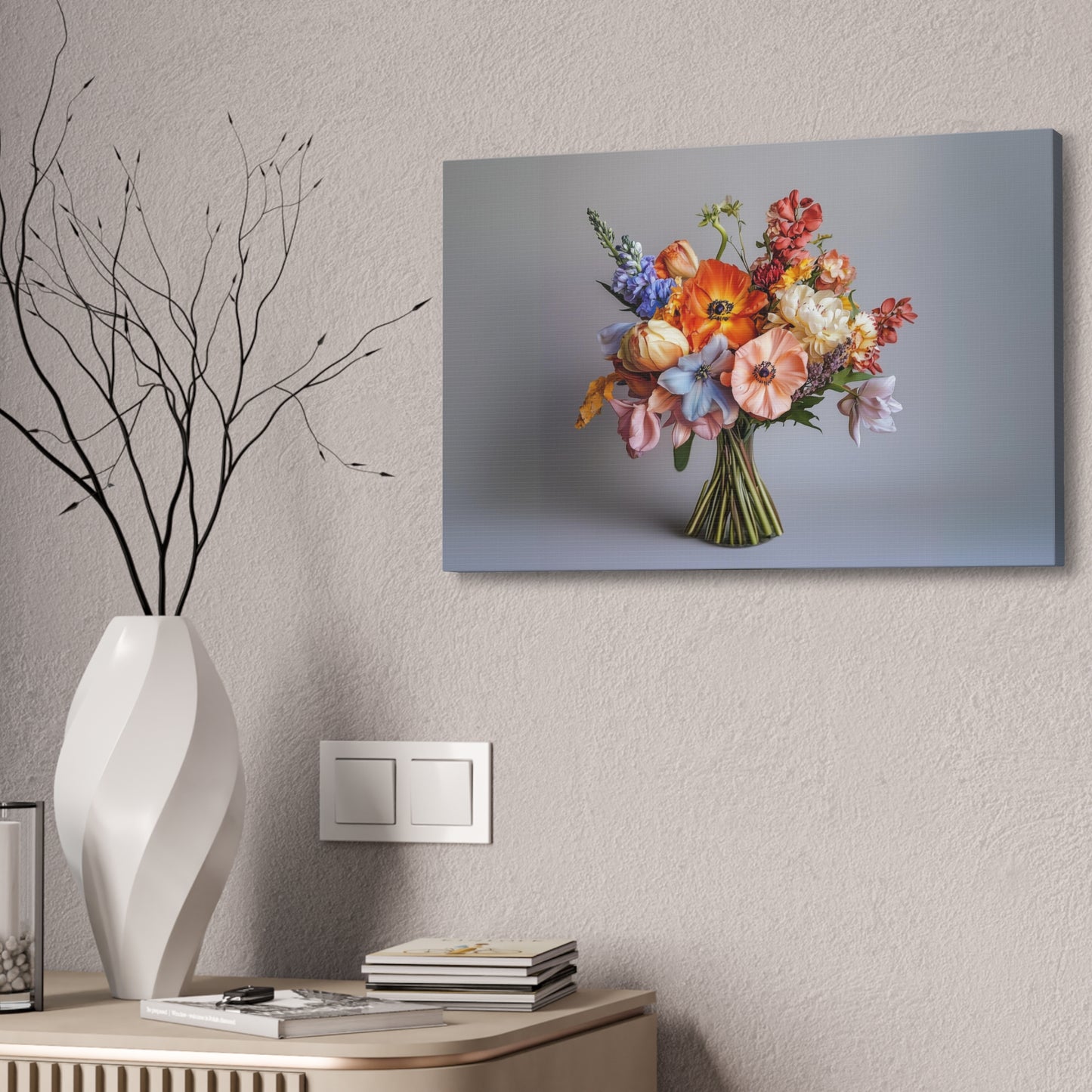 Flower Vase Canvas