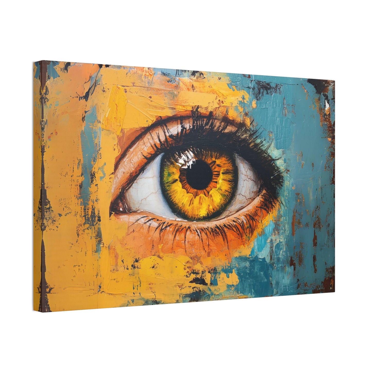 Abstract Eye 3 Canvas