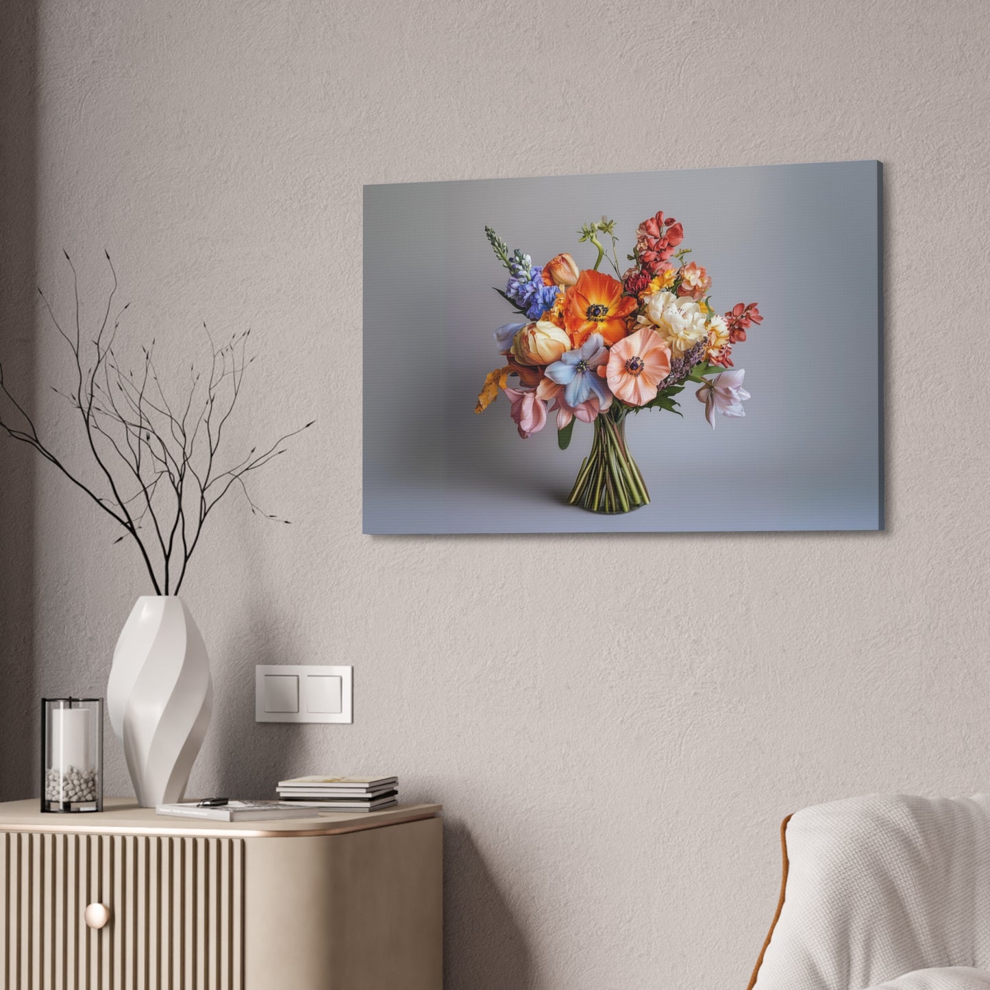 Flower Vase Canvas