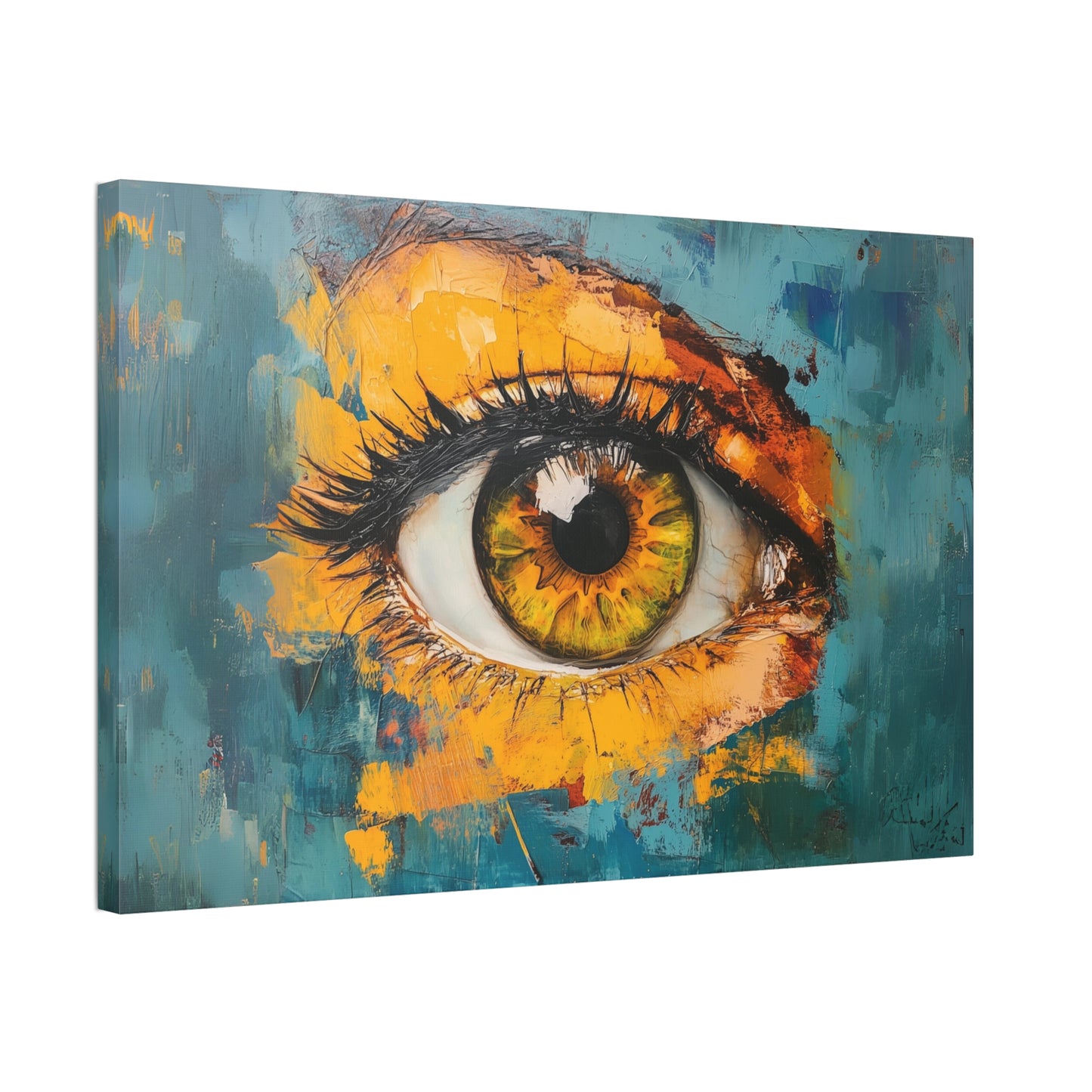 Abstract Eye 2 Canvas