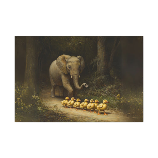 Dean & Ducks 1 Canvas