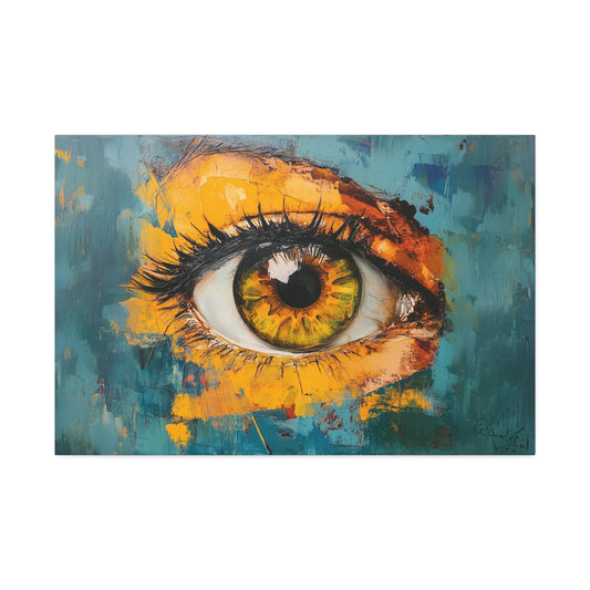 Abstract Eye 2 Canvas