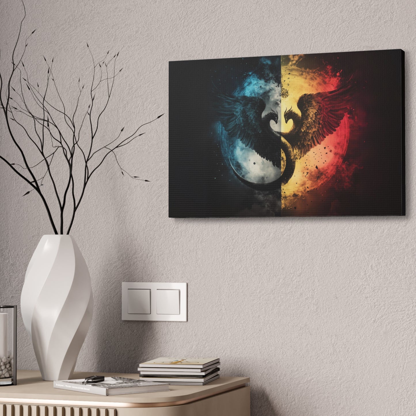 Fire & Ice 1 Canvas