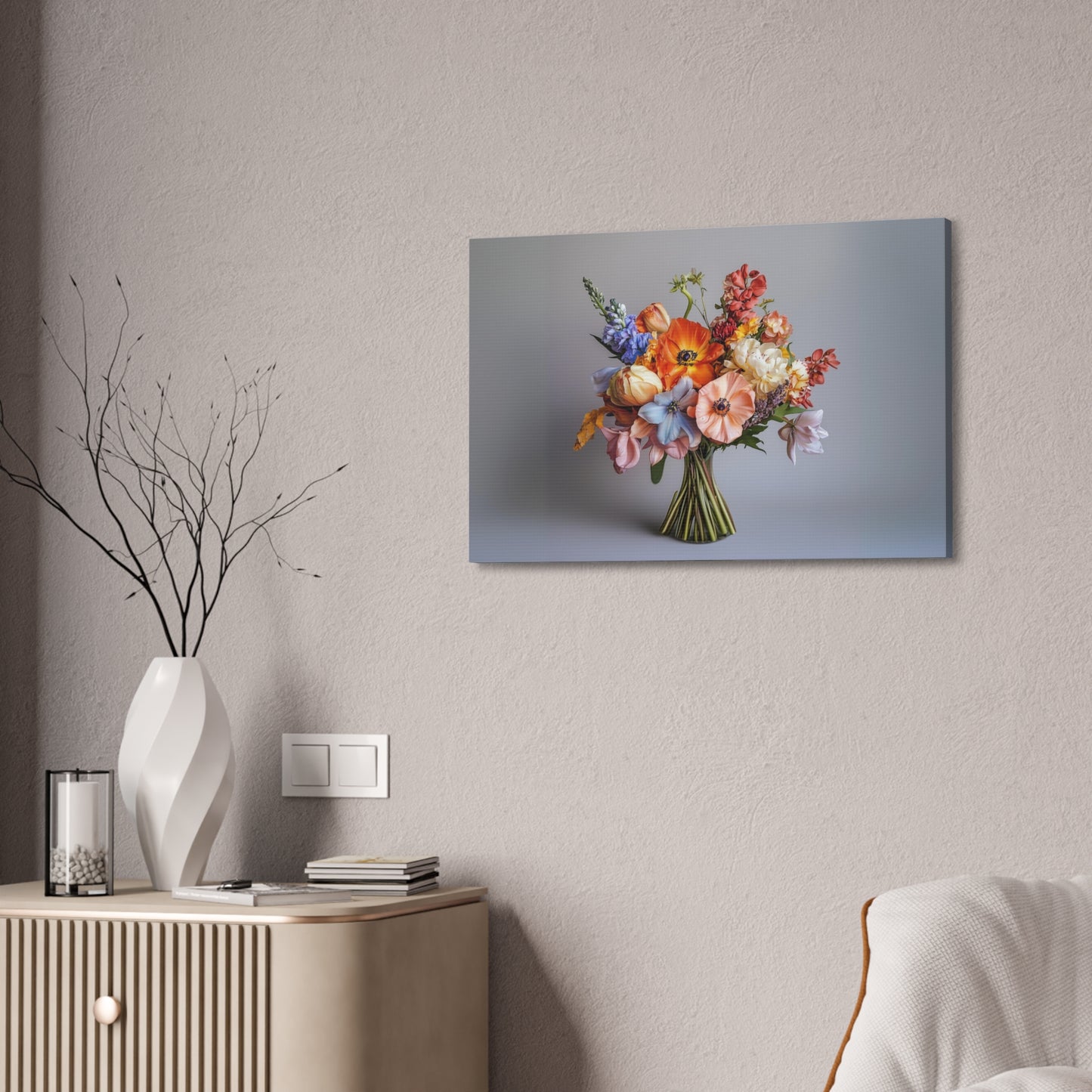 Flower Vase Canvas