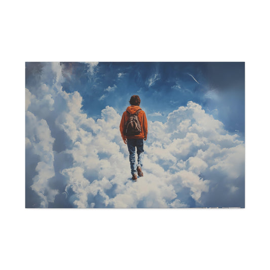 In The Clouds Canvas