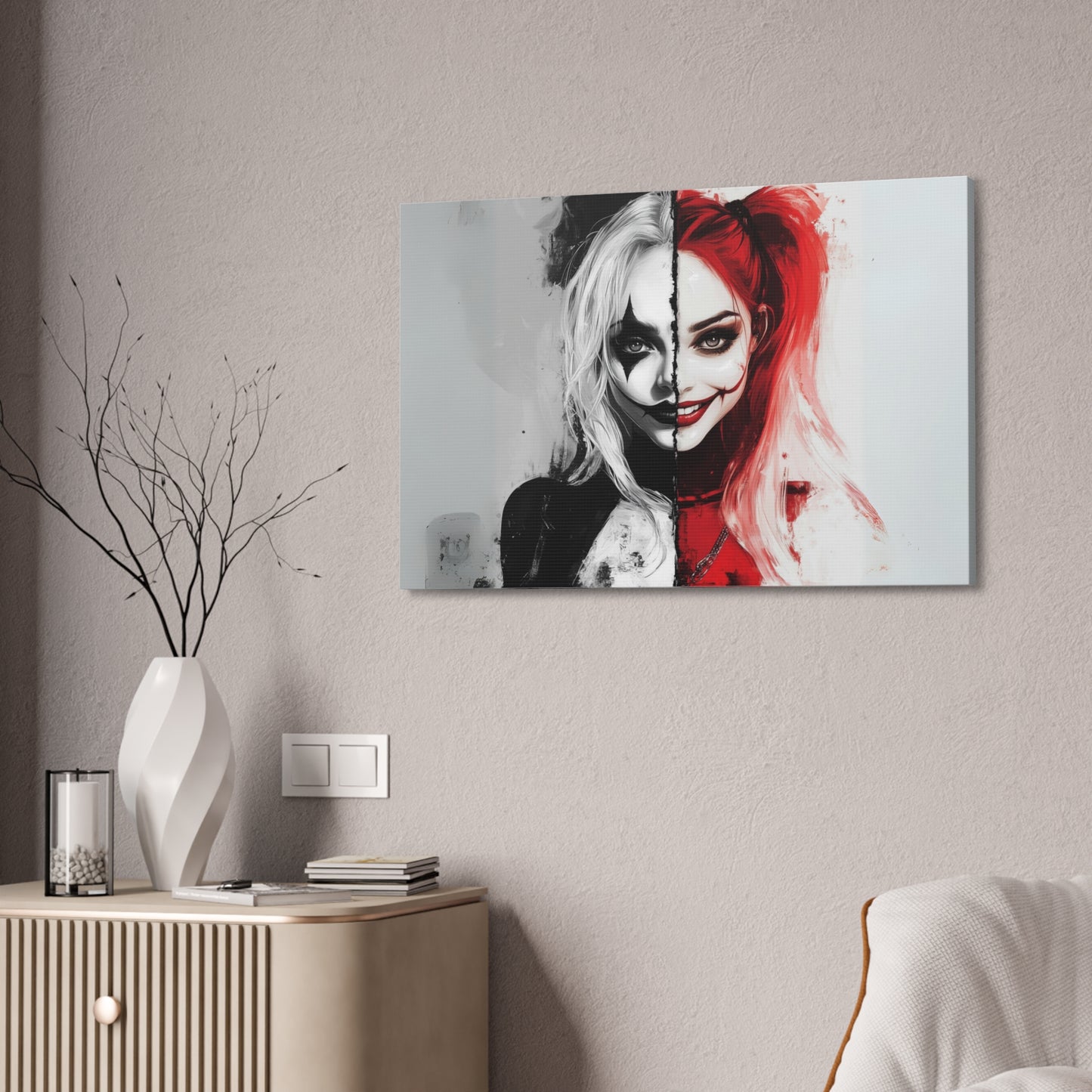 Female Joker 1 Canvas