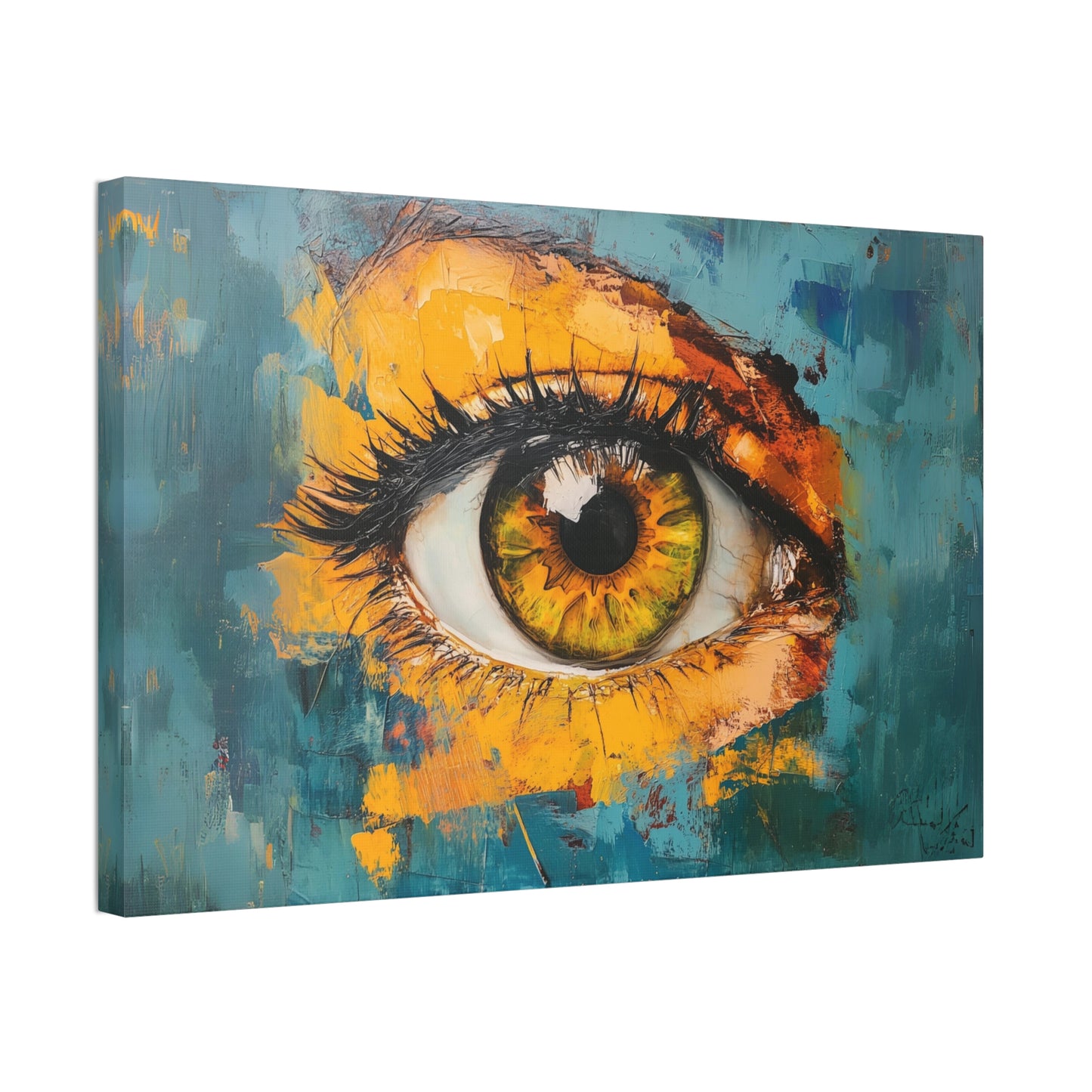 Abstract Eye 2 Canvas