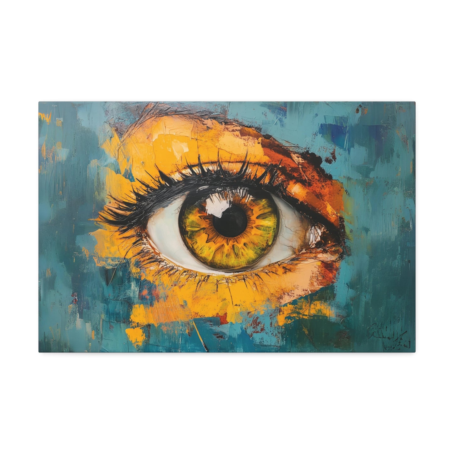 Abstract Eye 2 Canvas