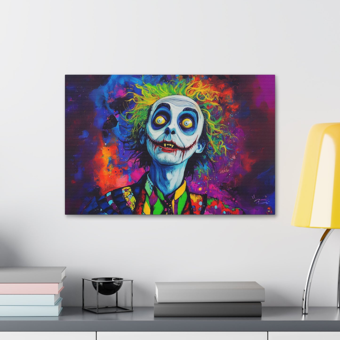 Animated Beetlejuice Canvas