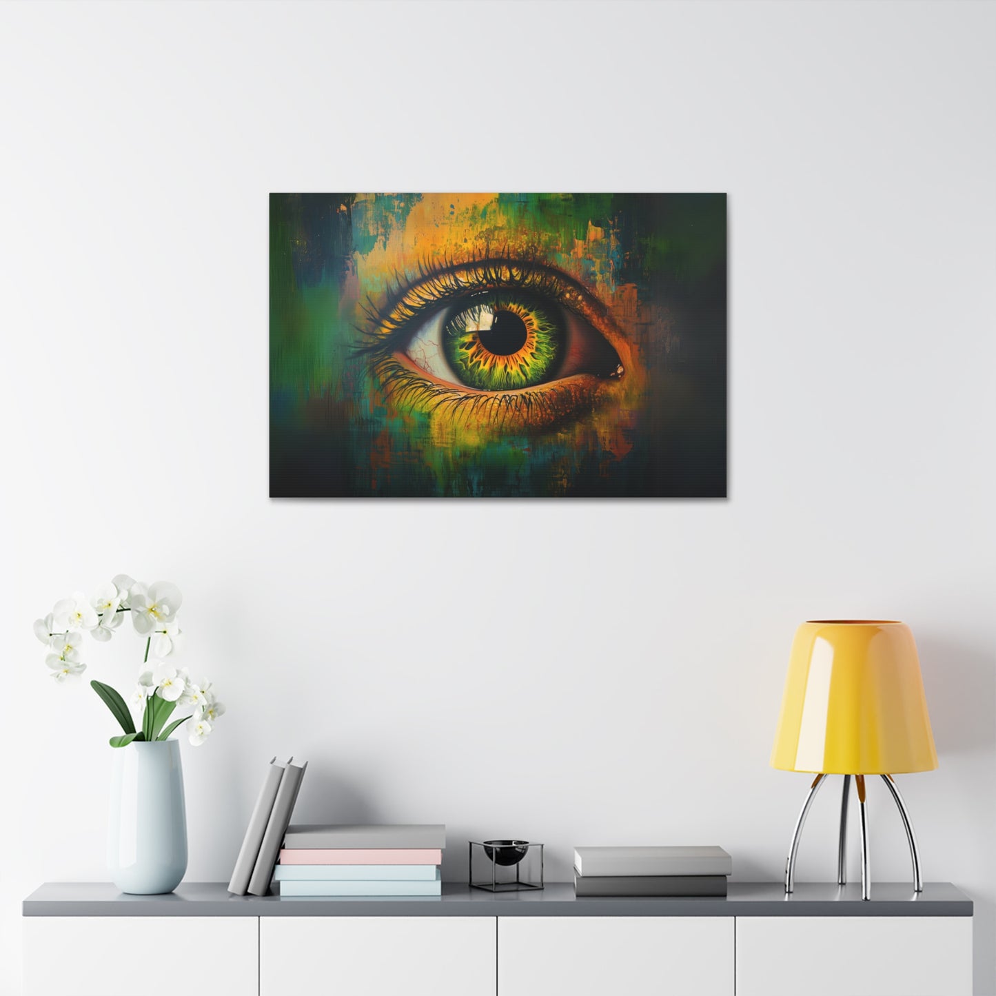 Abstract Eye 1 Canvas