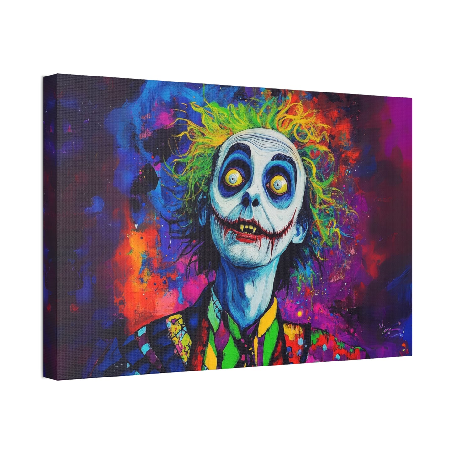 Animated Beetlejuice Canvas