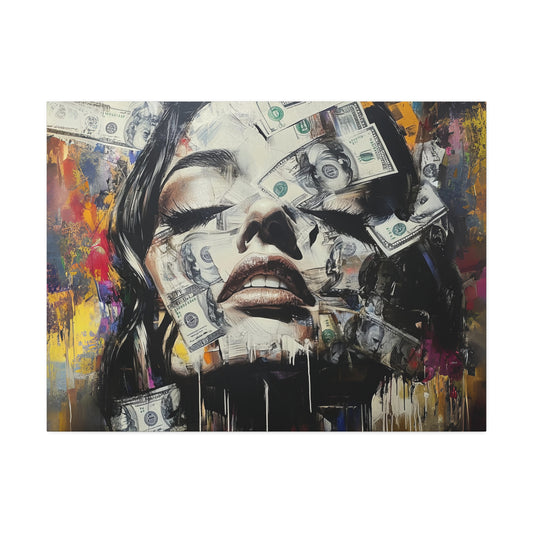 Abstract Money Canvas