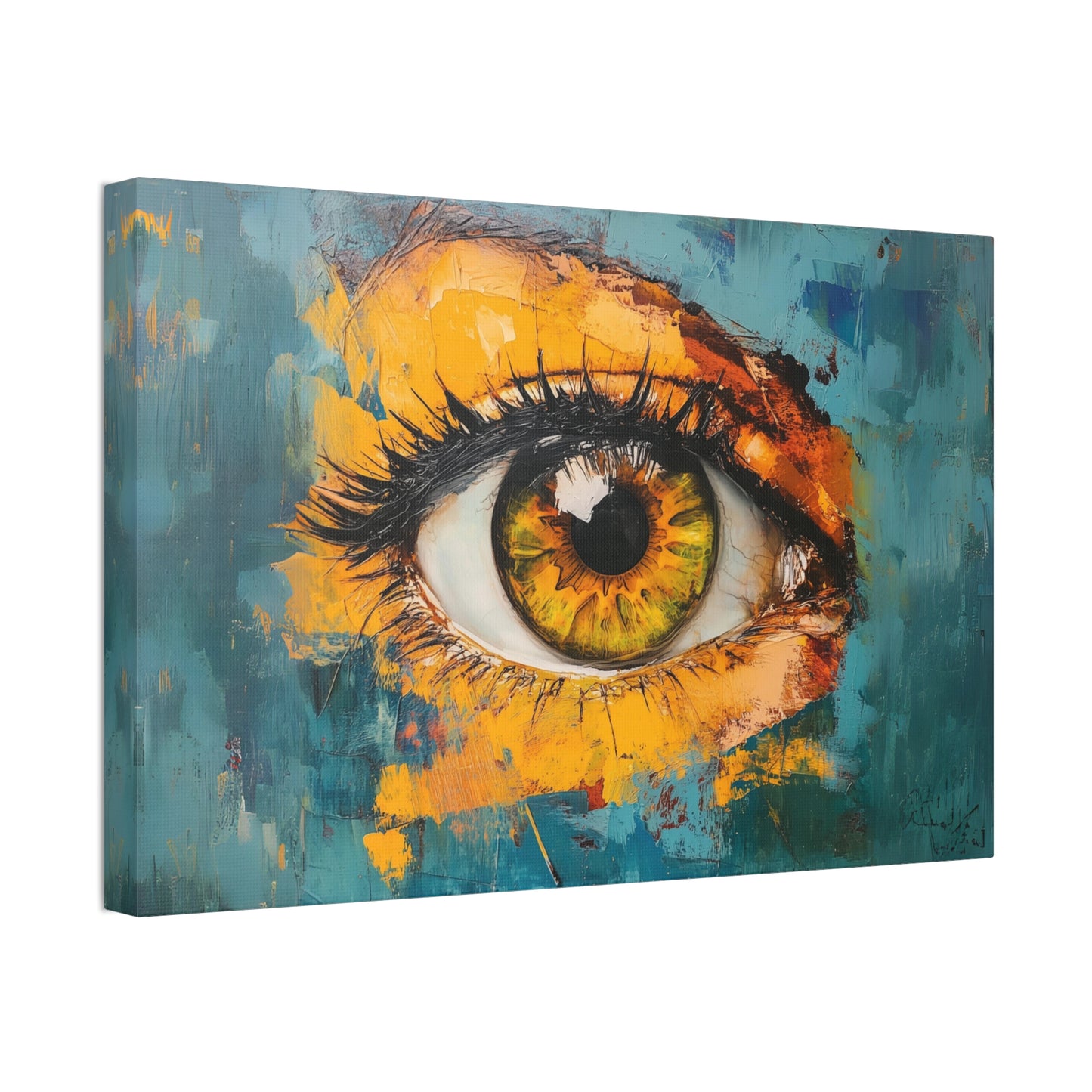 Abstract Eye 2 Canvas