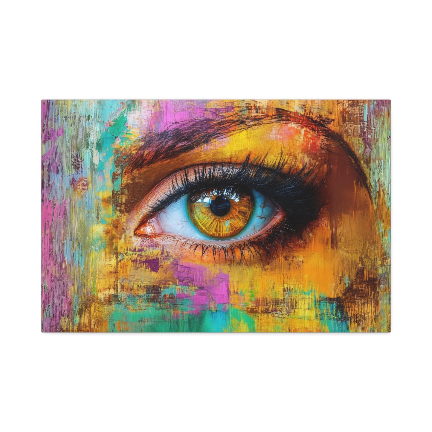 Abstract Eye 4 Canvas