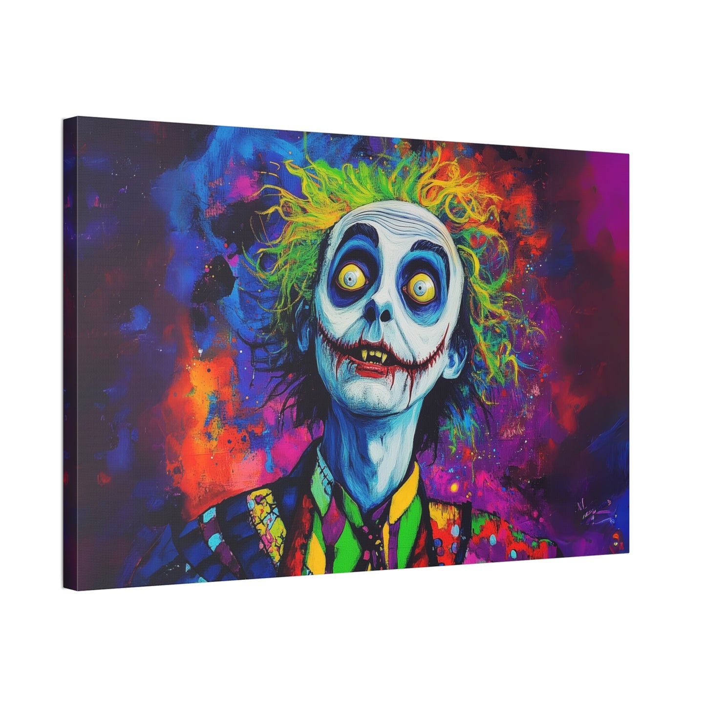 Animated Beetlejuice Canvas