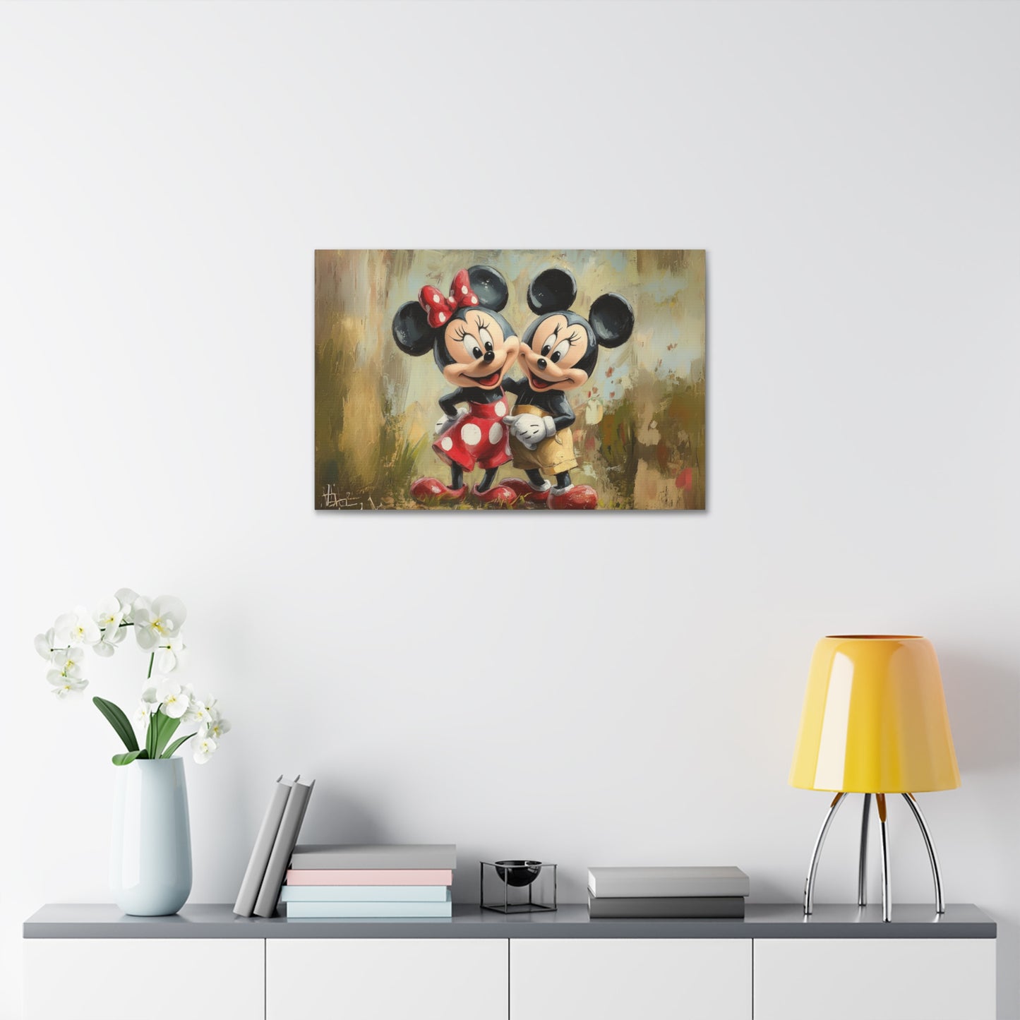 Favorite Mice Couple Canvas