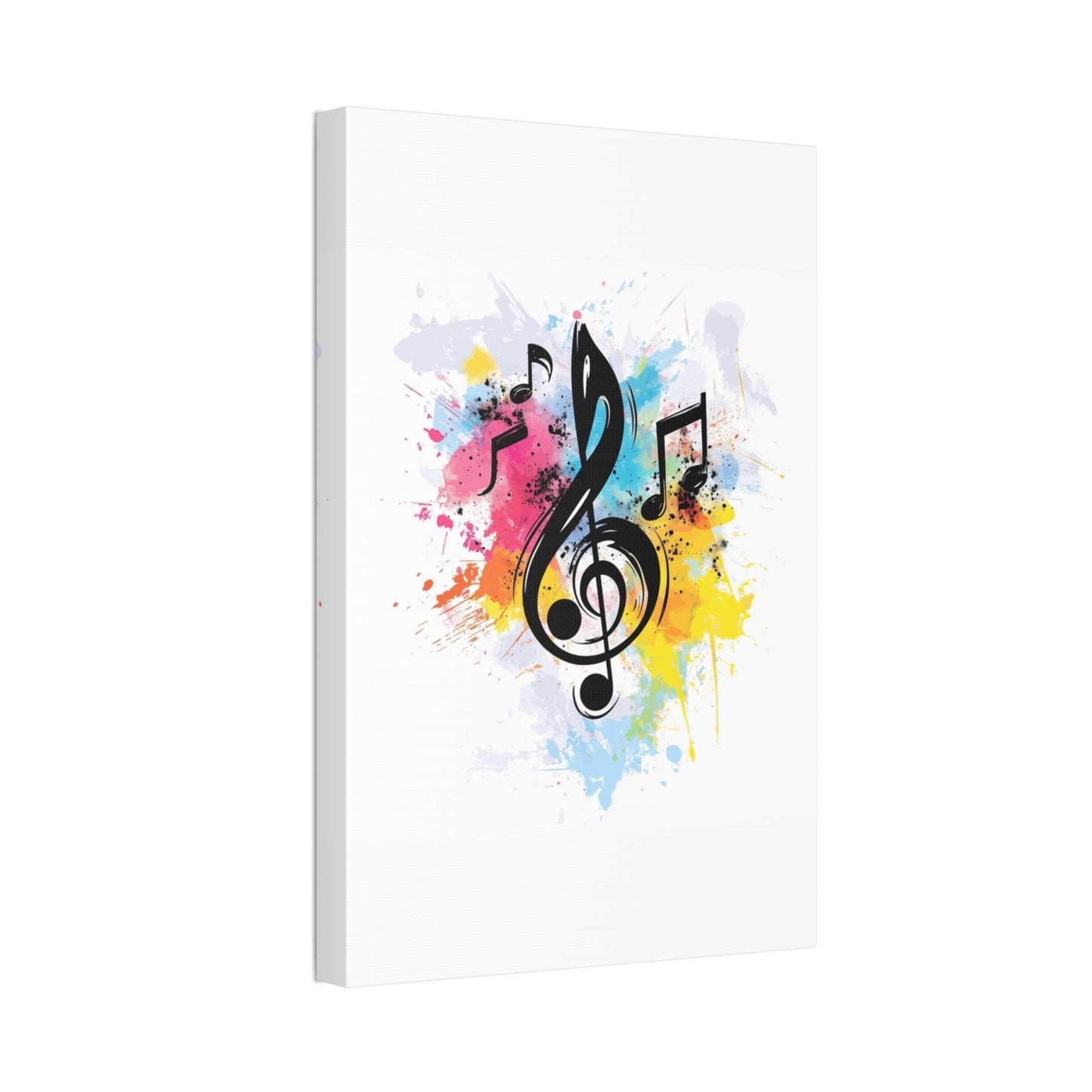 Light Music Vertical Canvas