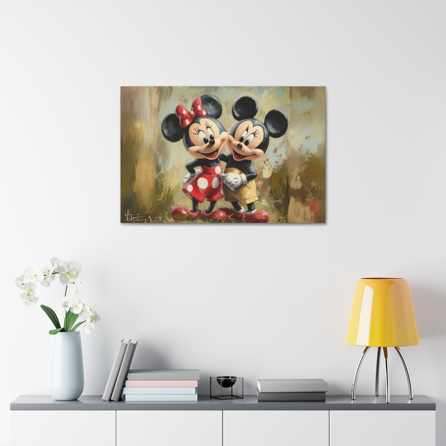 Favorite Mice Couple Canvas