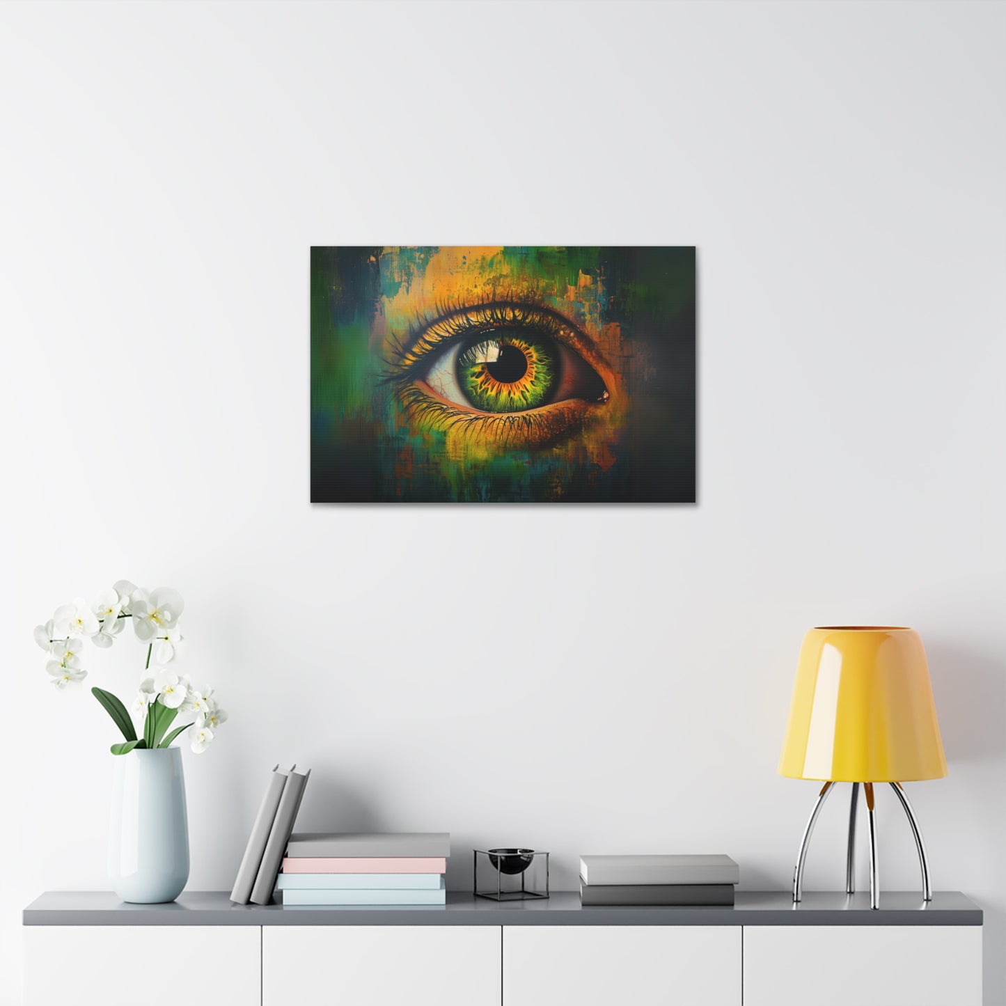 Abstract Eye 1 Canvas